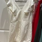 French Connection Whisper Ruffle V Neck Mini Dress Photo 1