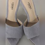 L'Agence new L’AGENCE The Lolita Shoe real leather the grey sz35 open toe slip on heels Photo 4