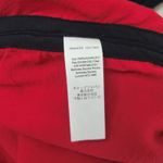 Gap Red Sleeveless Top Black Trim Tie Back Casual Blouse XS Photo 5