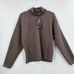 ZARA  Women's Turtleneck Sweater in Brown Photo 7