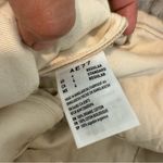 American Eagle NWT  AE77 Premium Pleated Cargo Pants Khaki Women's Size 4 Photo 13