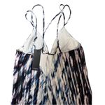 New Dolce Vita Rainbow Sand Printed VNeck XS Cropped Romper Black Photo 4