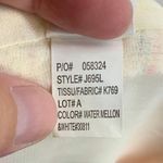 Katherine Barclay  | Size 4 | Watermelon & White Lined Knit Career Mini Skirt Photo 6