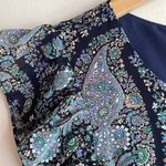 J.Crew Tiered Ruffle Paisley Maxi Dress Photo 9