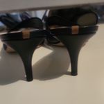 SJP Sarah Jessica Parker Black Rhinestone Embellished Mules Size 39 1/2 Photo 6