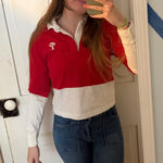 Tailgate  Phillies red and white long sleeve shirt  Photo 0