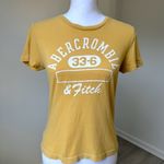 Abercrombie & Fitch Yellow Baby Tee Photo 2