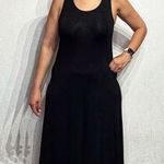 Charlie Paige  Black Hi Low Dress Sz L Photo 0