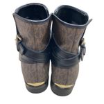 Michael Kors Women's Black/Brown Shoes/Boots Size 9.5M SKU 483 Photo 5