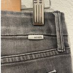 MOTHER Denim MOTHER The Looker Ankle Skinny Black Jeans Photo 4