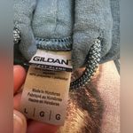 Gildan Unisex blue wolf sweatshirt hoodie Photo 2