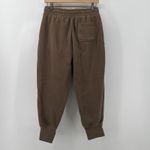 Fabletics Women S Brown High Waisted Go-To Tapered Jogger Sweatpants Pockets Photo 1