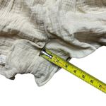 Lulus NWT  Women's Corbett Beige Gauzy Collared Belted Sleeveless Romper Size S Photo 5