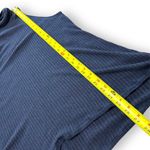 We The Free Blue Navy Ribbed Turtleneck Tank - Medium Photo 4