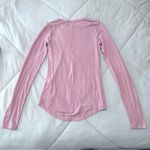 Lululemon Hold Tight Long Sleeve Pink Tee Photo 3