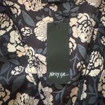 Nasty Gal  Black and Cream Floral Blouse Photo 1