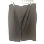 J.Crew VTG Wool Pencil Skirt Career Office Wear Black Size 12 Photo 1
