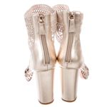 Rachel Zoe Gold Mesh Cage Open Toe Sandal Photo 2