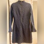 Hutch  Midnight Blue Patterned Long Sleeve Dress Photo 1