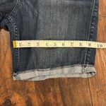 Elle Blue Denim Jean Shorts Cuffed Hem - Size 12 Photo 7