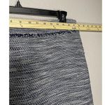 Karl Lagerfeld  Paris~Navy Blue~White Tweed Pencil Skirt 14 Photo 3