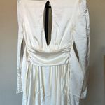 House Of CB  Aryana Ivory Bow‎ Mini Dress NWOT size S Photo 0