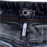 Loft Ann Taylor  Modern Crop Women Dark Wash Denim Casual Chic Size 4 Photo 4