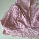 Francesca's NWT Pink gracie lace racerback bralette Photo 4