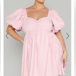 Showpo Vashti Mini Dress Puff Sleeve Sweetheart Dress Pink Size 8 Photo 13