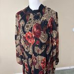 Women’s 2X Made in India Rayon Whimsigoth Vampire Grunge Dark Romantic Boho Black Size XXL Photo 2