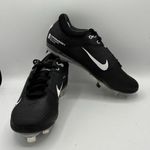 Nike Hyperdiamond 4 Elite Womens CZ5917-010 Black Metal Softball Cleats Size 10 Photo 5