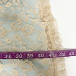 ODETTE BARSA Womens Vintage Coquette Blue Lace Bow Robe Duster Gown House Dress Size M Photo 12