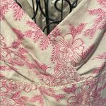 🌸🌸🌸BOGOHO 🌸🌸🌸Isabella DaMarco Pink Floral Sleeveless Dress with Matching Shrug Size 14 Photo 4