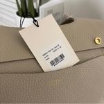 Cuyana new  16” leather system tote bag work career casual purse with strap STONE Photo 6