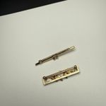 Avon Gold Tone Bar Brooch Pin Signed Lot Of 2 Photo 5
