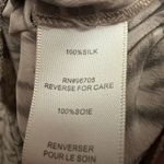 Rebecca Taylor Animal Print Silk Mini Dress Size 12 Blouson Balloon Sleeve Photo 3