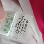 Lilly Pulitzer Maybell Pink/White Short Barbiecore Stripe Strapless Dress Size 8 Photo 8