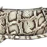 INC International Concepts Emmory Python Print Crossbody Purse Black Photo 2
