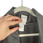 Z Cavaricicci Grey Satin Vest Open Front Tie Waist Womens Plus Size 3x Gray Photo 3