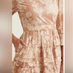 Love Shack Fancy Lienzo dress in espresso foam size 2 Photo 3