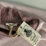 easel  Tan and Brown Striped Women's Sweater Photo 3