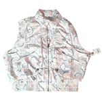 Free People  off the grid ivory floral vest size large Photo 1