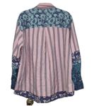 Free People  Floral Print Oversized Shirt
Top (Size Small) Photo 3