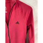 Adidas Climalite Pink Full Zip Sweatshirt Size Small Photo 2