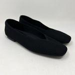 Vivaia Margot 2.0 Square Toe V Cut Flats Black EU 39 Womens Size 8 Office Career Photo 1