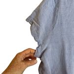 Joules Womens Linen Chambray Shift Size 12 Denim Dress Drawstring Beach‎ Summer Blue Photo 1