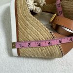 See By Chloe  Glyn Fringe Wedge Sandals in Cream Platform Photo 8