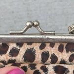 Mine Y2K Animal Print Mini Bag with Kiss Lock Closure Brown Photo 6