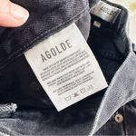 AGOLDE NEW  Lana Straight Jeans Disorder Black High Rise Denim Photo 9