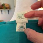 Girl Scouts vintage 1970s official uniform vest in teal. Size undefined Photo 5